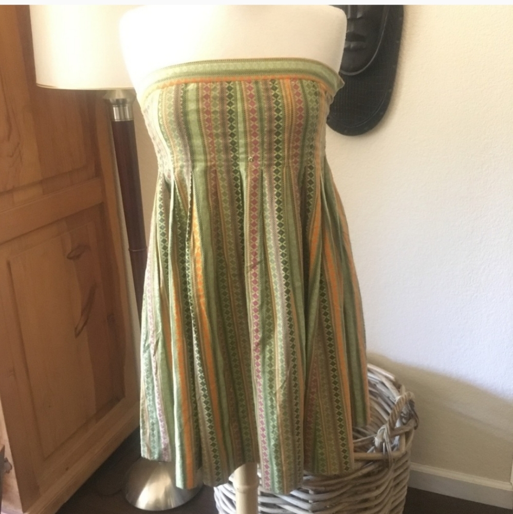 Free People size 8 strapless dress